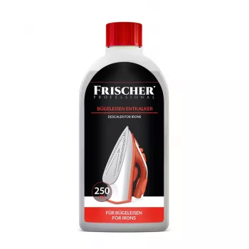 Nestemäinen kalkinpoistoaine FRISCHER FR00015_250 kodinkoneille 0,25 l, silitysraudoille, muovipullo