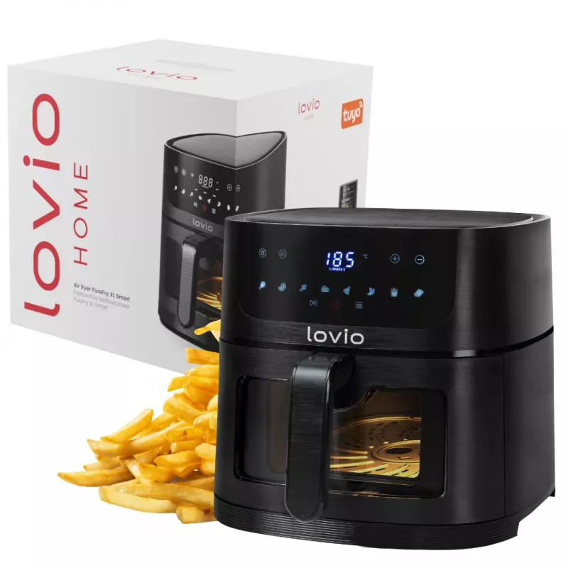 Lovio LVAF002BK PureFry XL Smart 6L musta