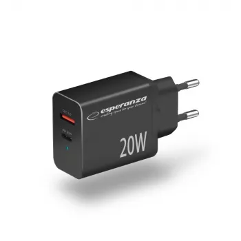 Esperanza EZC105K virtalähde 20W musta