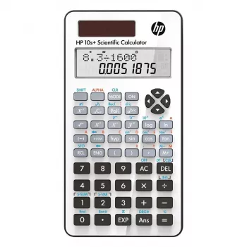 Tieteislaskin HP 10s+ — 240 toimintoa, 2-rivinen näyttö