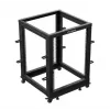 Vapaasti seisova rack Lanberg OR01-6115-B 15U musta 600 kg kapasiteetti