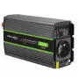 Auton invertteri Qoltec Monolith 1200 W musta 24 V