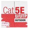 Alantec KIU5OUTS305Q verkkokaapeli musta 305 m Cat5e U/UTP (UTP) (KIU5OUTS305Q)