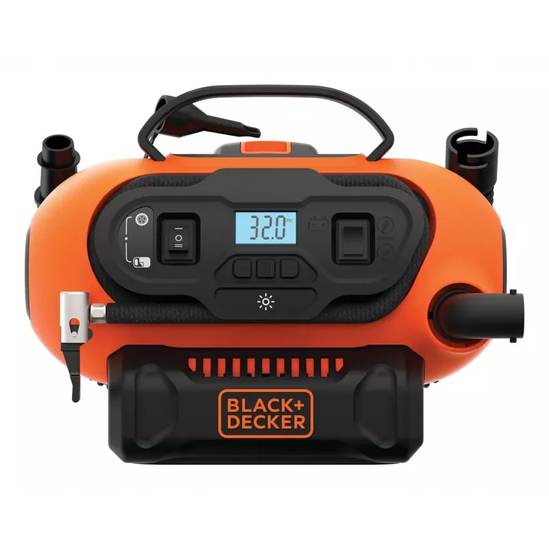Black & Decker BDCINF18N-QS ilmakompressori 160 l/min AC/savukkeensytytin
