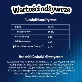 Kuivat kissanherkut Felix Crispies nauta ja kana 45 g — lihaisa rapea herkku aikuisille kissoille, 31,5 % proteiinia, 15,5 % rasvaa