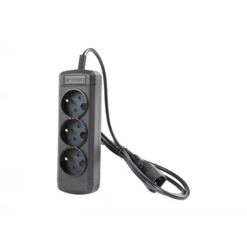 Ylijännitesuojattu jatkopistorasia ARMAC ARCOLOR3 ARC3/0.6/CZ/IEC 0,6 m 3×230V PL