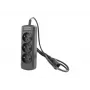 Ylijännitesuojattu jatkopistorasia ARMAC ARCOLOR3 ARC3/0.6/CZ/IEC 0,6 m 3×230V PL