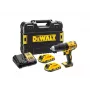 Akkuruuvinväännin DeWALT DCD778D2T-QW, langaton 18V Li-Ion, 1750 kierr./min, 26 N·m vääntömomentti, harjaton moottori