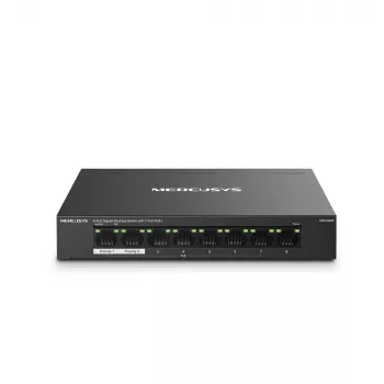 Mercusys MS108GP 8-porttinen Gigabit-työpöytäkytkin 7 PoE-portilla
