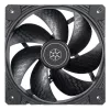 Jäähdytystuuletin SILVERSTONE SST-SF140B 140 mm musta aksiaalinen PC-kotelotuuletin