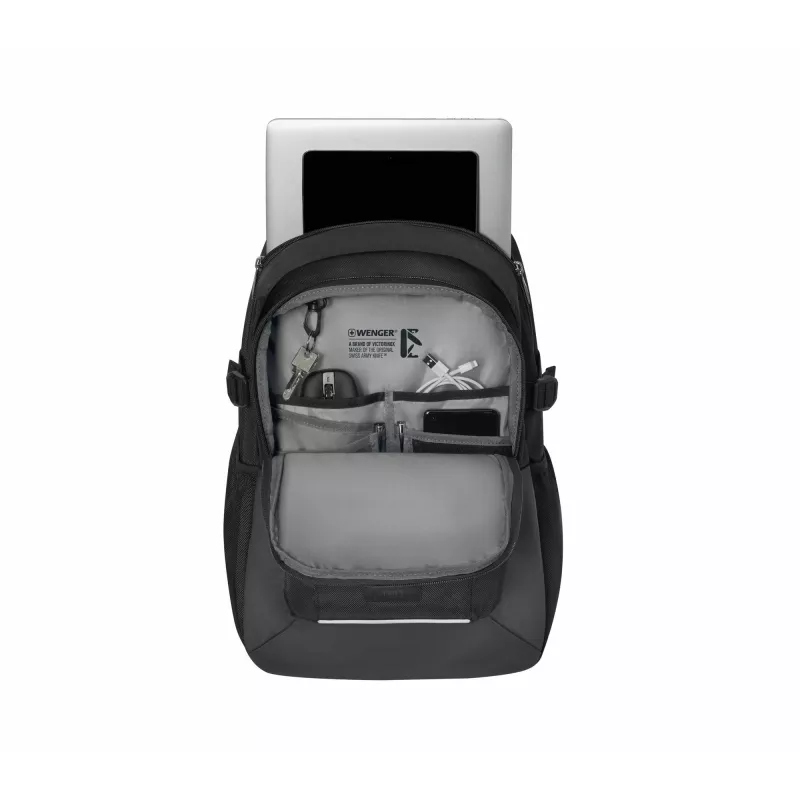 Vapaa-ajanreppu Wenger SwissGear XE Ryde musta harmaa polyesteri PVC