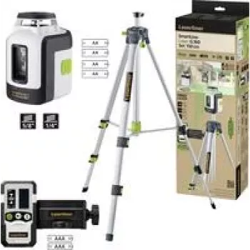 Laservaaitustyökalu Laserliner SmartLine-Laser G360 -sarja — 360°-linjat, 150 cm kantama