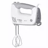 Bosch MFQ36480 -käsivatkain – 450 W, 5 nopeutta turbolla, harmaa/valkoinen, pallovispilä ja taikinakoukut