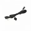 White Shark Pulsar tietokonekotelon tuuletin 12 cm musta