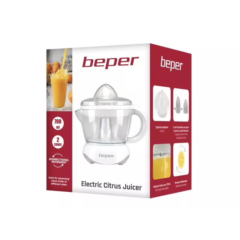 Sähköinen sitruspuristin Beper BP.102 700 ml 25 W