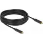 Aktiivinen optinen USB-C-videokaapeli DeLOCK 84103 4K 60 Hz 10 m