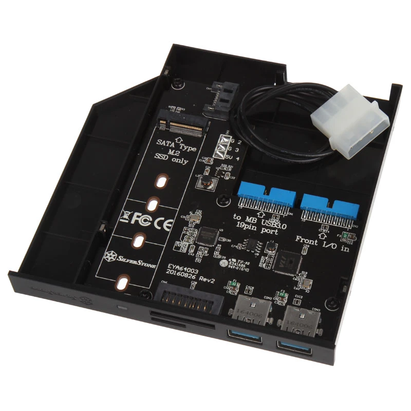 I/O-paneeli Silverstone FPS01