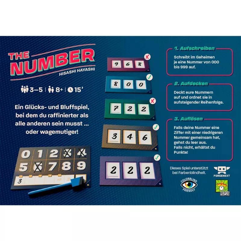 The Number -perhepeli