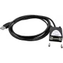 Exsys - sarjaporttisovitin - USB - RS-232 - musta (EX-1311-2-5V)