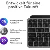 Näppäimistö Logitech MX Keys Mini Macille QWERTZ saksa musta harmaa