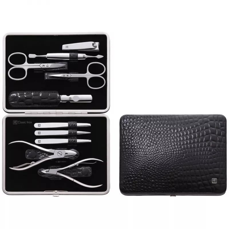 Manikyyri-pedikyyrisetti ZWILLING 97509-004-0 ruostumaton teräs musta