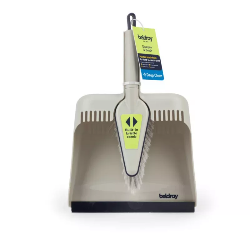 Kehrgarnitur Beldray LA032760PEU7 Deep Clean Design, kompakti käsikehrgarnitur kulmikkailla harjaksilla ja sopivalla kihvelillä