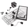Pumppujakolevy EK Water Blocks EK-QuantumX Loophole D5 PWM musta pleksilasi