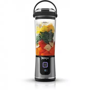Sportmixer Ninja BC151EUBK — 0,53 L astia, 14,4 W, akku, Ice-Crush, musta