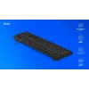 Savio KB-01 näppäimistö Home/Office USB QWERTY US Englanti musta