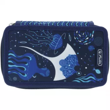 Herlitz TriCase Deep Ocean 31 kpl sininen polyesteri 190x70x115 mm