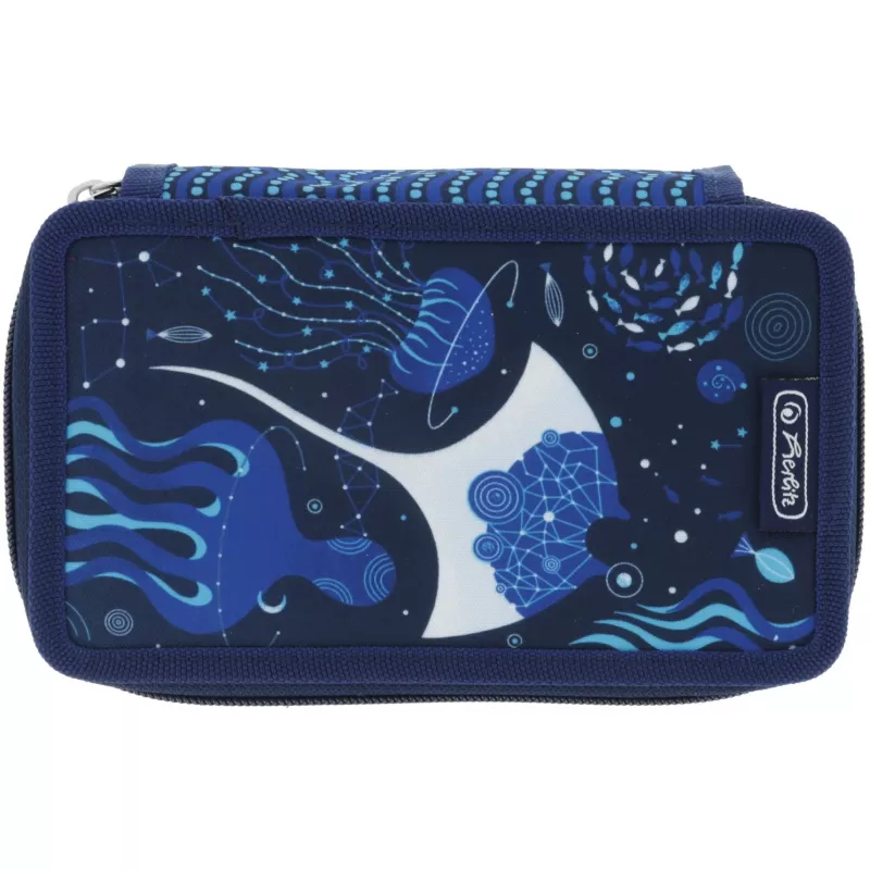 Herlitz TriCase Deep Ocean 31 kpl sininen polyesteri 190x70x115 mm