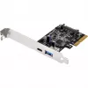 SilverStone ECU03 - USB-sovitin - PCIe 2,0 x2 Low Profile - USB-C 3,1 x 1 + USB-C x 1 (SST-ECU03)