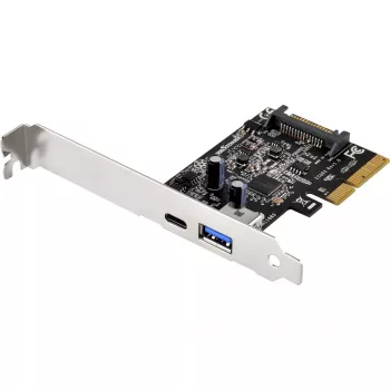 SilverStone ECU03 - USB-sovitin - PCIe 2,0 x2 Low Profile - USB-C 3,1 x 1 + USB-C x 1 (SST-ECU03)