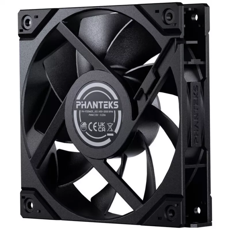 Tuuletin PHANTEKS M25G2-120 120mm PWM musta