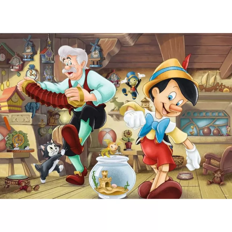 Palapeli Disney Collector's Edition - Pinocchio (1000 palaa)