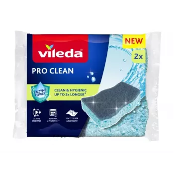 Viskoosihankaussieni entsyymeillä Vileda Pro Clean 2 kpl