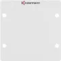 seinälevy/kytkinkansi Kindermann 7444000500 alumiini