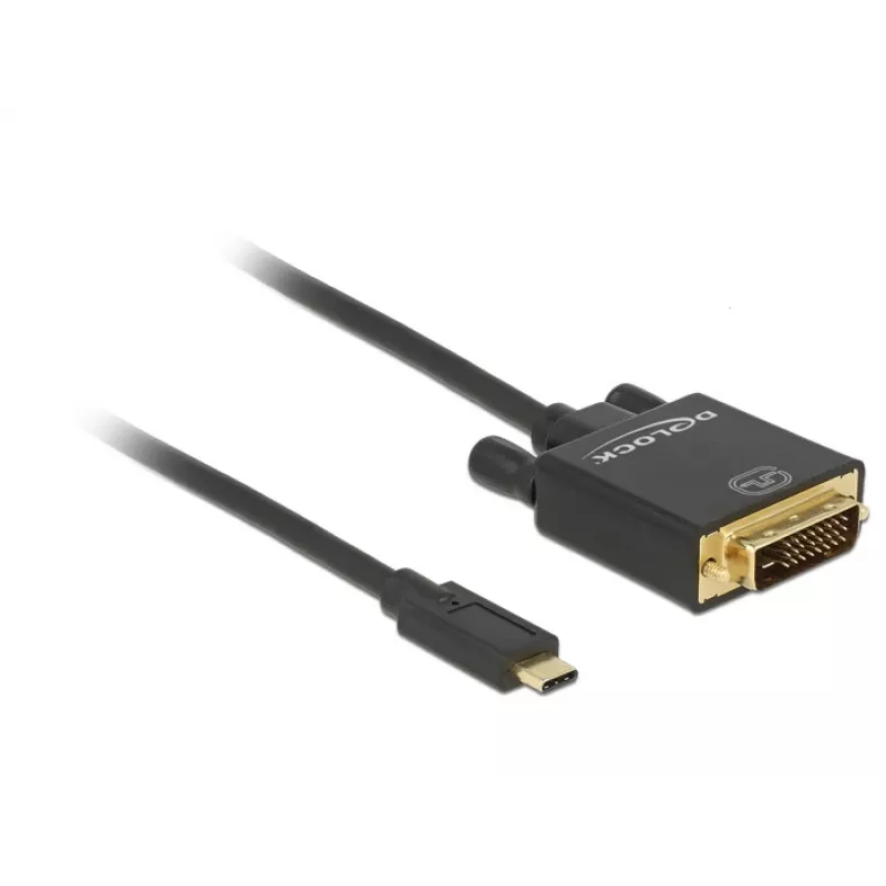 USB-C - DVI-adapteri DeLOCK 85321 2 m