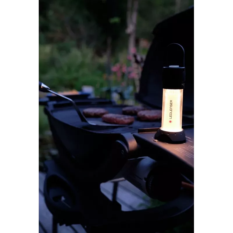 Ledlenser ML6 lämmin valo musta, valkoinen yleiskäyttöinen taskulamppu LED