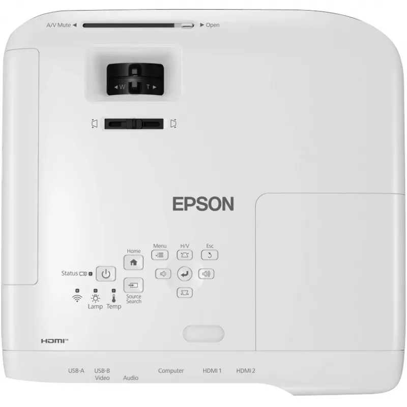 Epson EB-X49 3600 ANSI lumenia 3LCD XGA (1024x768) valkoinen