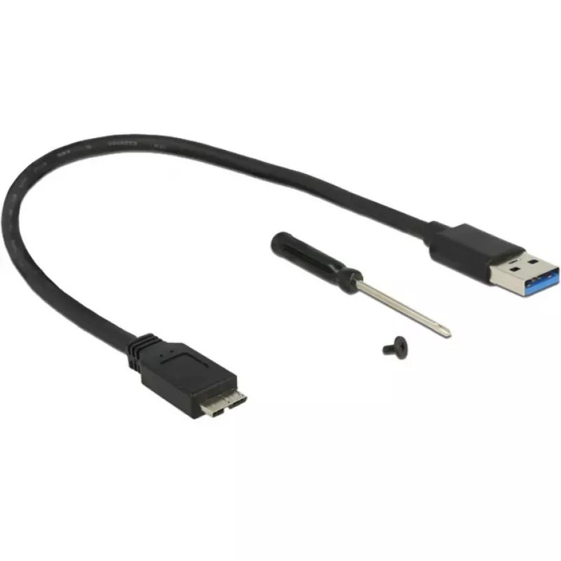SSD-kotelo DELOCK 42594 musta hopea M.2