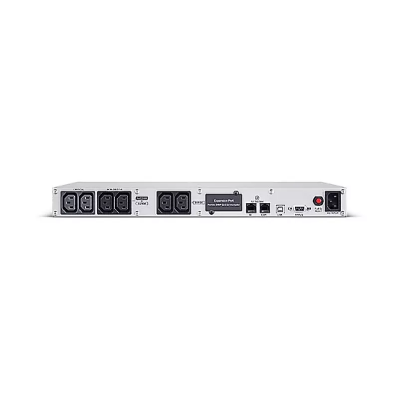 CyberPower CP1500EIPFCRM1U UPS (keskeytymätön virransyöttö) Line-Interactive 1,5 kVA 900 W 6 AC-lähtöä