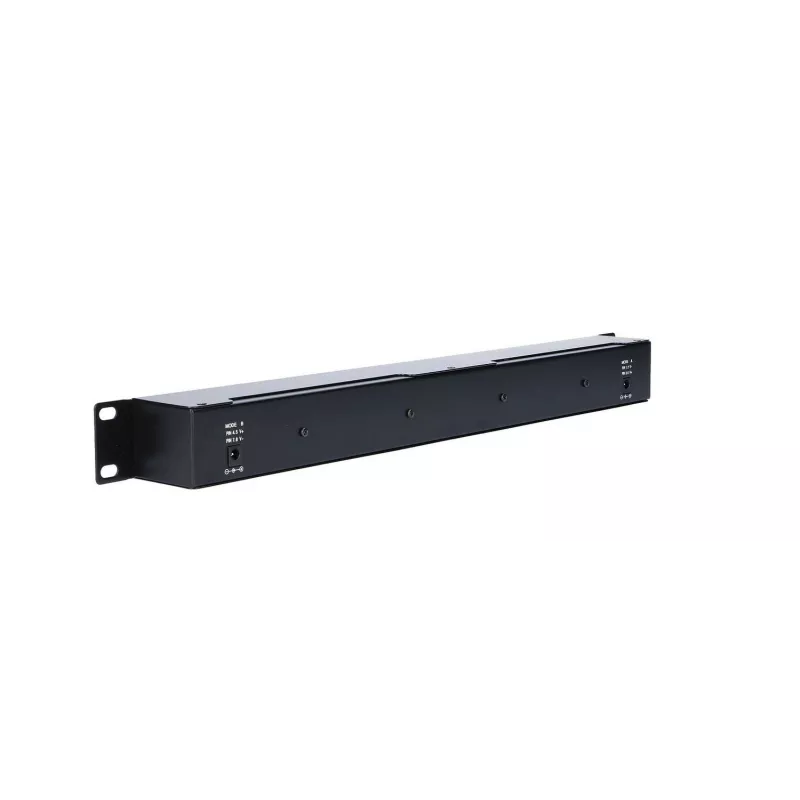 Extralink Gigabit PoE -injektori 16 portti 16x 1000Mb/s RJ45, rack-asennus