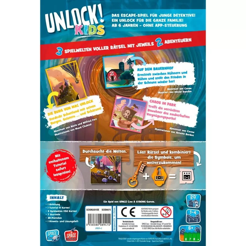 Unlock Kids, korttipeli