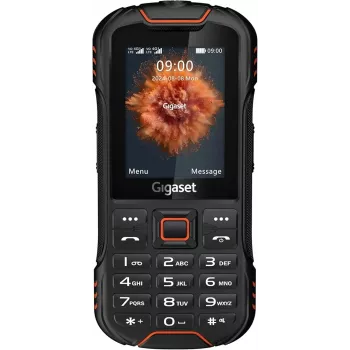 Gigaset GLX 8 Plus musta oranssi - 2 500 mAh - 6,1 cm