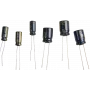 PANASONIC EE-A 47U 400A - elektrolyyttikondensaattori radiaalinen, 47 uF, 400 V, 105°C, high ripple (EEU-EE2G470)
