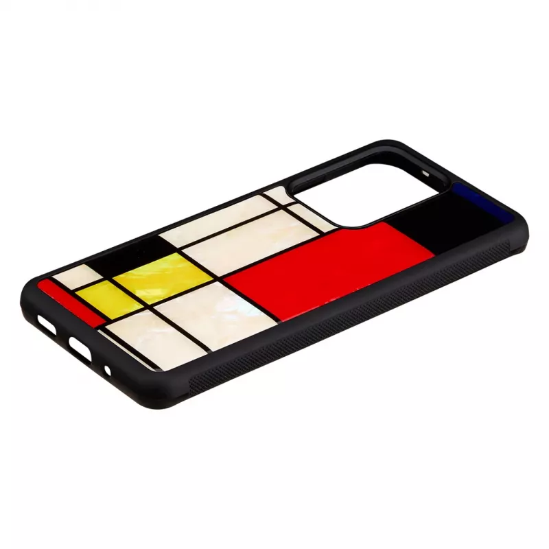iKins suojakotelo Samsung Galaxy S20 Ultralle — Mondrian musta