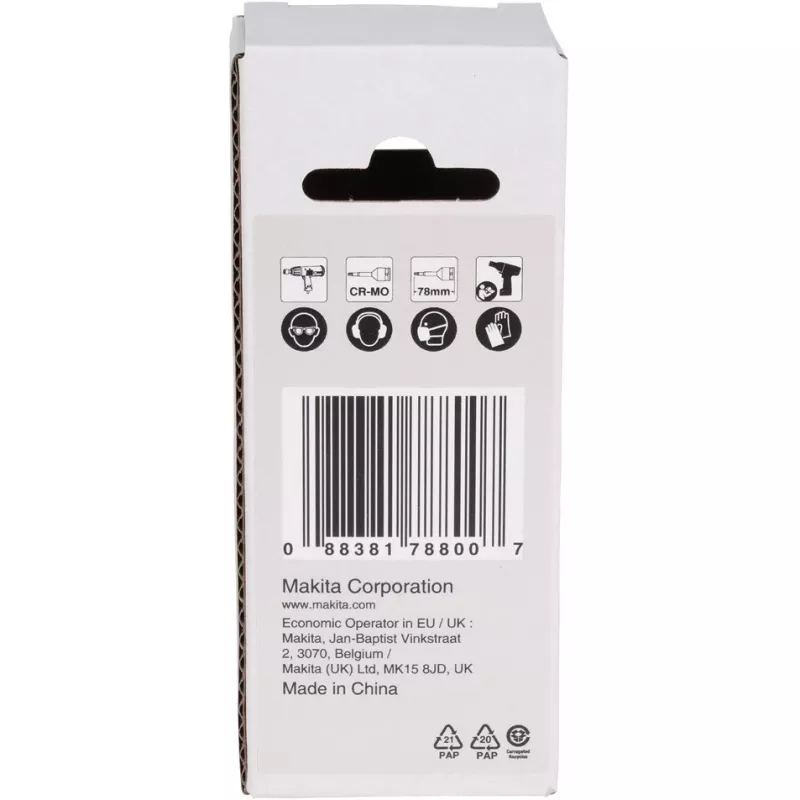 makita Impact Black 1/2 Torx hylsyavain koko: T50 pituus: 78,0 mm (E-19831)