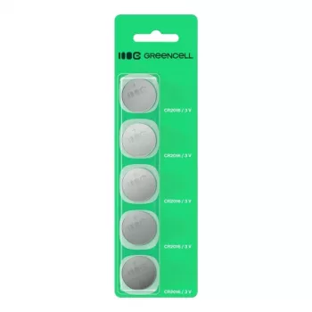Nappilitiumparisto Green Cell CR2016 3V – 5 kpl:n pakkaus