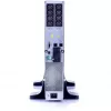 ALLNET All915019RT 1500VA linjainteraktiivinen UPS, USB/RS232, LCD-näyttö, 19" torni, 28 min